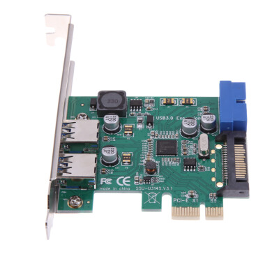 

4 Port USB 30 PCI-Express X1 Card 2 External Ports&2 Internal 19Pin P