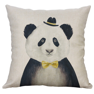 

〖Follure〗Simple Linen Creative Lovely Pillow Cover Pillow Cover Car Pillow Cover
