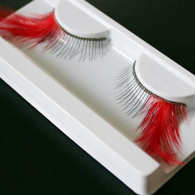 

〖Follure〗Exaggerated Drama Stage Dressing Party Feathers False Eyelashes