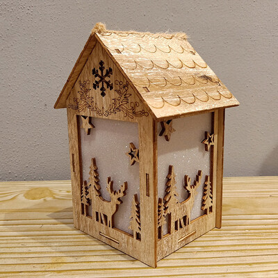 

Tailored Christmas Ornaments Glowing Cabin Hotel Bar Window Display DIY Christmas tree