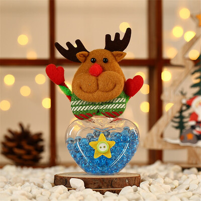 

Tailored Cute Christmas Candy Storage Can Decorate Home Gift Cookies Food Storage Jar