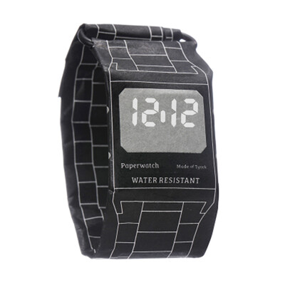 

Black Technology Germany papr watch New Smart Paper Watch Mens&Womens LED Touch Screen Waterproof Electronic Handband Watch