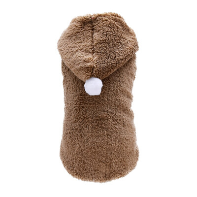 

Warm Pet Dog Clothes Double Sided Thickening Velvet Coat Warm Jumpsuit Jacket for Small Medium Large Pet Autumn Winter -XXL