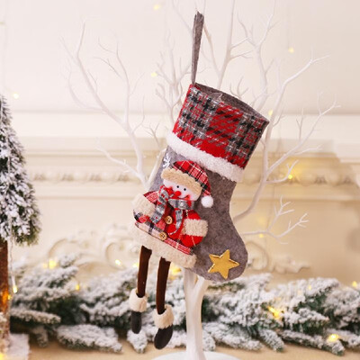 

Christmas New Style Creative Doll Christmas Tree Pendant Christmas Decoration Christmas Socks Gift Bag For Christmas Party Decorat