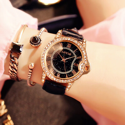 

Starry watch female student fashion trend Korean version of simple casual retro atmosphere