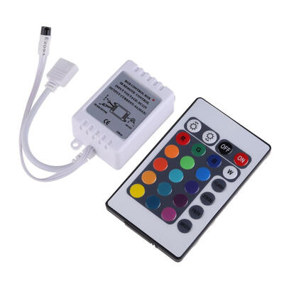 

24 Key IR Remote Controller DC 12V for RGB 5050 SMD LED Strips Wireless