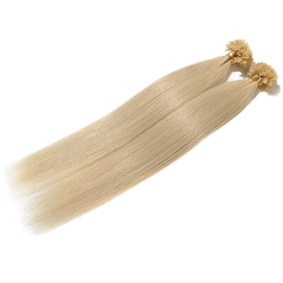 

100 Remy Hair Human Hair Extensions U Tip Hair Extensions Straight Silky Hair
