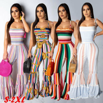 

Plus Size Women Clubwear Playsuit Bodycon Party Jumpsuit Romper Trousers New