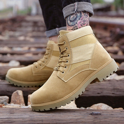 

Mens Fashion Martin Boots Military boots