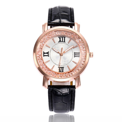 

Fashion Simple Watch Flowing Beads Quartz Wristwatch Casual Style for Women Students