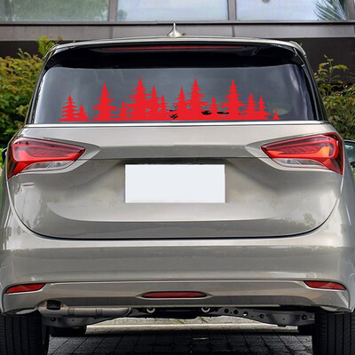 

Auto Body Waist Line Door Window Sticker Forest Graphics Decal Decor 10020cm
