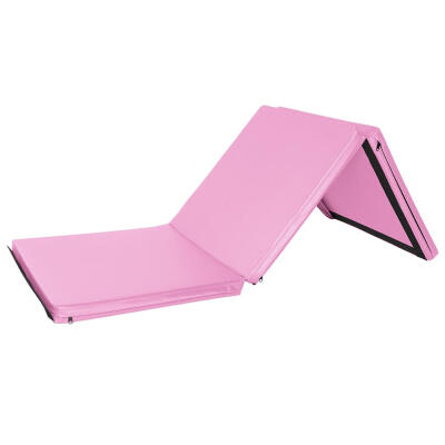 

Folding Gymnastics Mat Portable Tri-fold Yoga Floor Pad for Gym Exercise