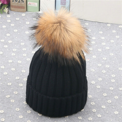 

Tailored Womens Fashion Winter Ponytail Beanie Hats for Women Crochet Knit Outdoor Cap