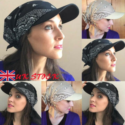 

Women Lady Hat Sun Wide Brim Cap Beach Summer Visor Uv Straw Cover Protection UK