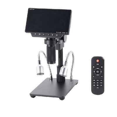 

HY-1080 5 Inch Screen 34MP 4K Soldering Microscopes Camera Industrial Maintenance Digital Display Electronic Microscope Magnifier