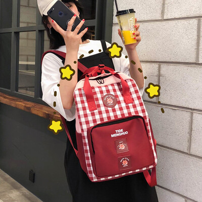 

Schoolbag female college students shoulder bag ancient feeling Korean version of high school Forestry Department Xiaoqingxin insfe