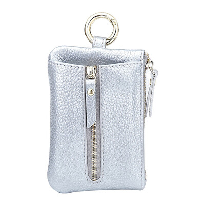 

Tailored Fashion Unisex Multi-Function Leather Zipper Coin Purse Keys Holder Card Package