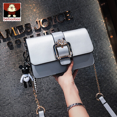 

Ins womens handbags women 2019 new tide chic Korean version of Joker slung shoulder bag fashion chain