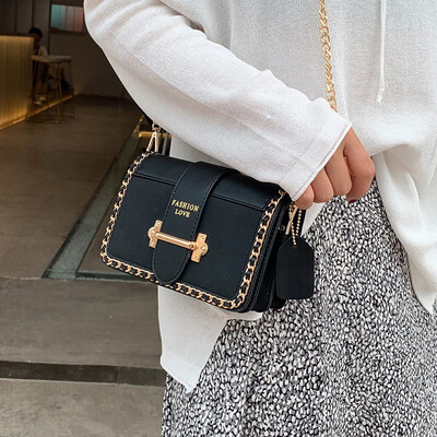 

Advanced sense of the ocean bag female 2019 new small square bag Korean version of the shoulder bag Sen system Messenger bag ins handbags