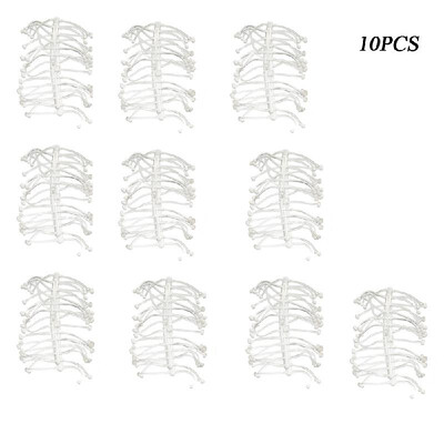 

10pcs Carp Fishing Boilie Stop Pop Up Stop Holder Soft Band Bait Screw Boilie Inserts Hair Rigs Fishing Bait Stops
