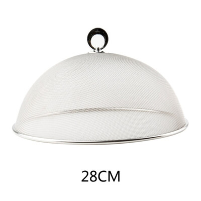 

Household Food Cover Stainless Steel Mesh Food Covers Protecting Food Anti Fly Mosquito Food Dish Cover Kitchen Accessories