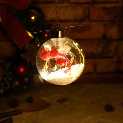 

〖Follure〗Christmas Tree Pendant Hanging Home Ornament Christmas Decoration Ball Light