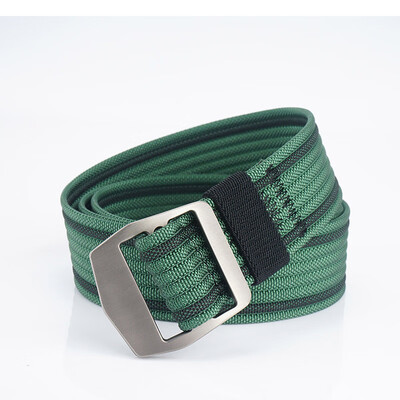 

Unisex belt quality Nylon Smooth Buckle Men belt Casual Alloy buckle cowboy pants wild belt 125cm