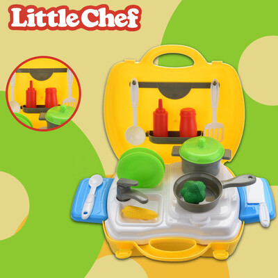 

25Pcs Kitchen Tableware Toys Pretend Toy Set Early Education Puzzle Teaching Set