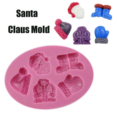 

Tailored Christmas Silicone Modeling Soft Cake Cake Biscuit Plunger Santa Claus Mold