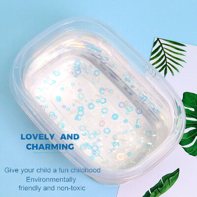 

Siaonvr 280ml DIY Crystal Foaming Clay With Sequins Accessories Slime Kids Clay Toy