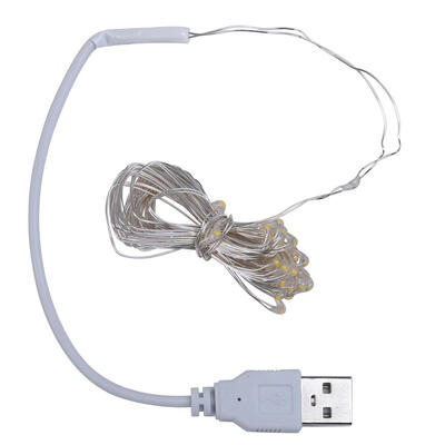 

4m 40LEDs USB Copper Wire String Light Home Decoration Lamp