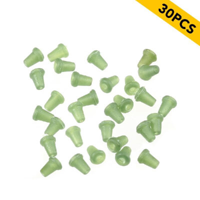 

30pcs 50pcs 100pcs Fishing Hook Stop Hook Back Earring Boilies Stopper Fishing Hook Block Beads Carp Fishing Accessory