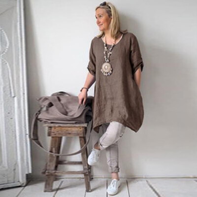 

Cotton&flax jacket with short sleeves