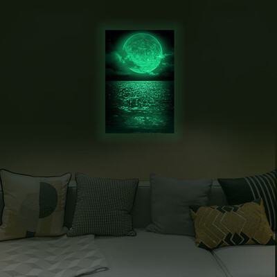

Toponeto Sea Luminous Wall Sticker Glow In The Dark Home Decor Stickers Room Wall Decal
