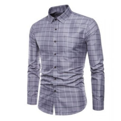 

Sell Well Fashion Mens Luxury Stylish Slim Fit Long Sleeve Casual Dress Shirts Tops