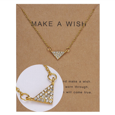 

Fashion Gold-color Butterfly Pendants Chain Necklace Alloy Clavicular Bones Circle Heart Waterdrop Short Choker Necklace Jewelry