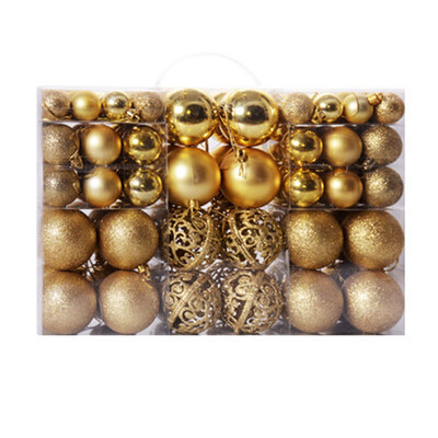 

Siaonvr 3060mm Christmas Xmas Tree Ball Bauble Hanging Home Party Ornament Decor 100PC