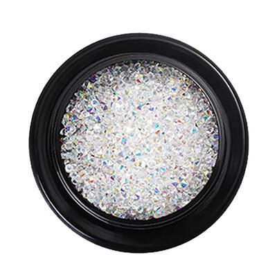 

1 Box Crystal Rhinestones Small Shiny Glitter 3D DIY Nail Art Decorations