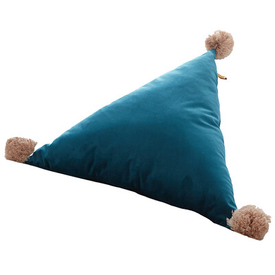 

Gobestart Cushion Creative Nordic Style Home Pillow Sofa Simple Solid Color Plush 50X50CM