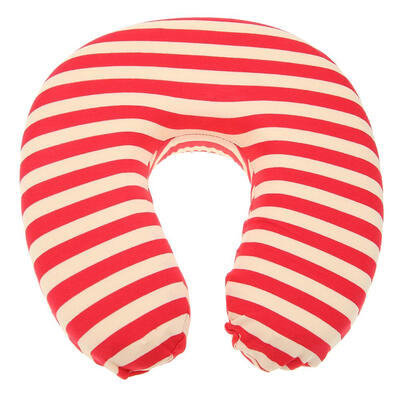 

Stripes U Shaped Neck Pillow Slow Rebound Memory Foam Plane Travel Cushion