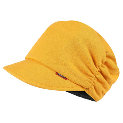 

Cabbie Cap Hat Women Girl Drape Layers Beanie Hat Brim Visor Cap Newsboy Cap