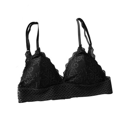 

Sexy Lace Wireless Bra Women Sexy Lingerie Adjusted Push Up Bra Beauty Back Comfort Breathable Backless Bralette