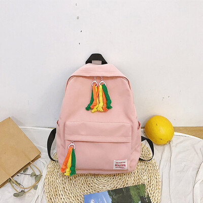 

Tailored Fashion Candy Color Backpack Girls Small Travel School Backpacks Shoulder Bags