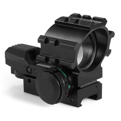 

Holographic 4 Reticles Projected Red Green Dot Reflex Sight Scope Sighting Device