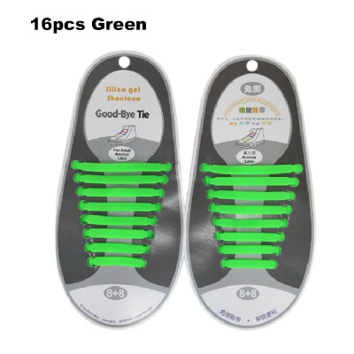 

No Tie Shoelaces Waterproof Elastic Silicone Tieless Shoe Lace for Athletic Running Multicolor for Sneaker Boots Board Casual Shoe