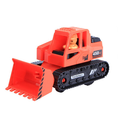 

Tailored Vehicle Children Toy Decor Diecast Pull Back Bulldozer Model Holiday Gift New
