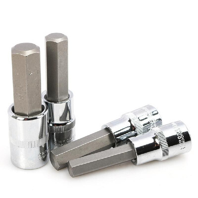 

9pcs 12" Chrome Vanadium Steel Lengthened Hexagon Sleeve Kit Sockets for Auto Repair Shop Factory DIY