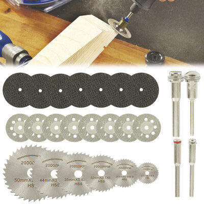 

32Pcsset Professional Rotary Tool Cutting Wheel Kit Mini Circular Saw Blade&Diamond Cutting Wheel Cutting Disc