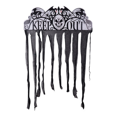 

Bloody Doorway Curtain Decorative Creepy Cloth Haunted House Horror Decoration Halloween Theme Party Supplies