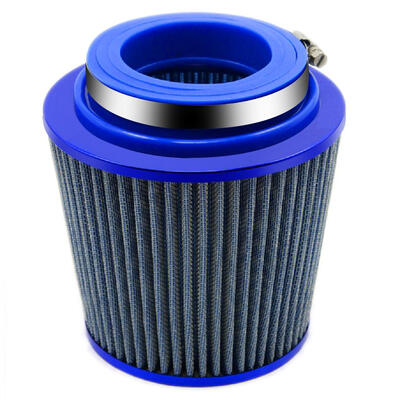 

Tirol High Flow Short Ram Cold Air Intake Cone Air Filter Universal Blue